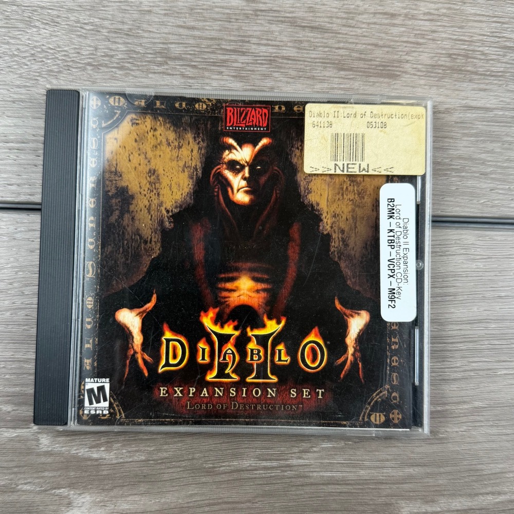 Blizzard Unisex Diablo II Expansion Set Lord of Destruction PC Mac